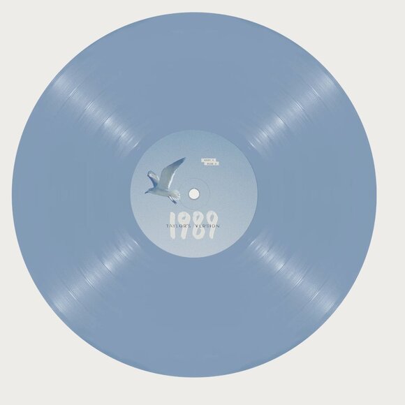 NWT, Taylor Swift 1989 Vinyl - Taylor's Version, 2 LP, Deluxe Crystal Skies Blue - Picture 3 of 6